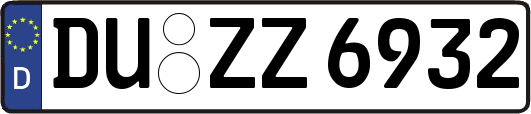 DU-ZZ6932