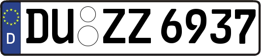 DU-ZZ6937