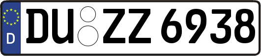 DU-ZZ6938