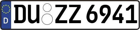 DU-ZZ6941