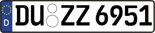 DU-ZZ6951