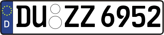 DU-ZZ6952