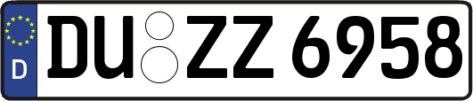 DU-ZZ6958