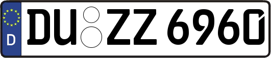 DU-ZZ6960