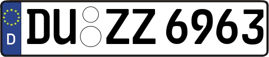 DU-ZZ6963