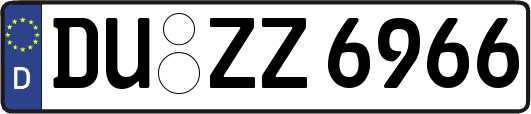 DU-ZZ6966