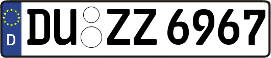 DU-ZZ6967