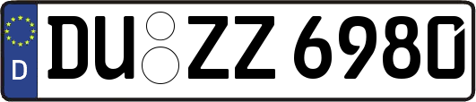 DU-ZZ6980