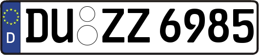 DU-ZZ6985