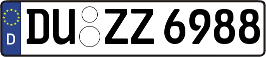 DU-ZZ6988