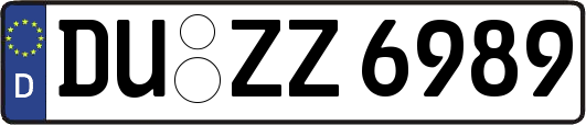 DU-ZZ6989