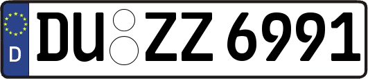 DU-ZZ6991