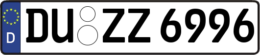 DU-ZZ6996