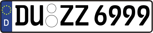 DU-ZZ6999