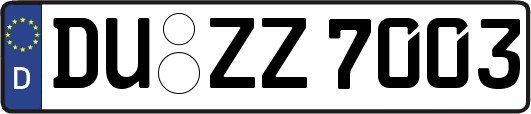 DU-ZZ7003
