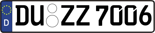 DU-ZZ7006