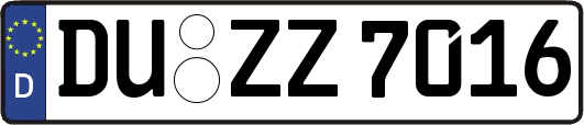 DU-ZZ7016