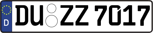 DU-ZZ7017