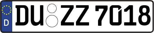 DU-ZZ7018