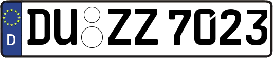 DU-ZZ7023