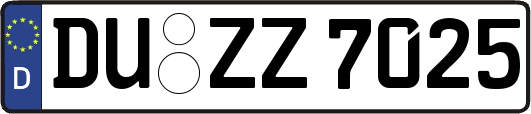 DU-ZZ7025