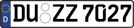 DU-ZZ7027