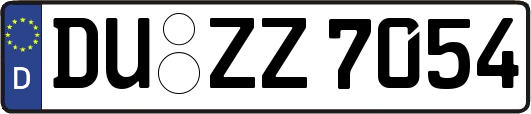 DU-ZZ7054