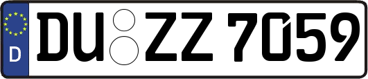 DU-ZZ7059