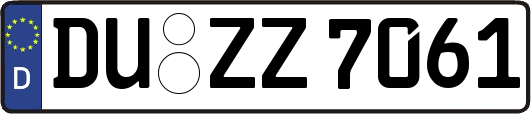 DU-ZZ7061