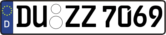 DU-ZZ7069