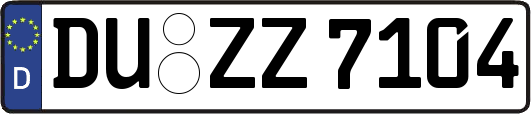 DU-ZZ7104