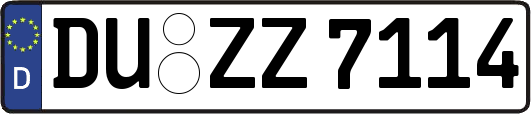 DU-ZZ7114