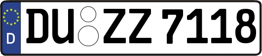 DU-ZZ7118
