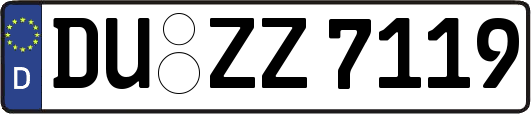 DU-ZZ7119