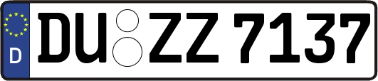 DU-ZZ7137