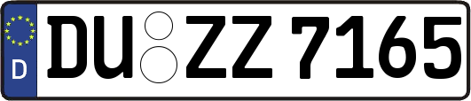 DU-ZZ7165