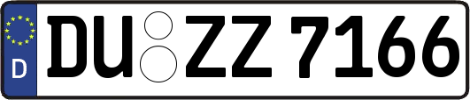 DU-ZZ7166