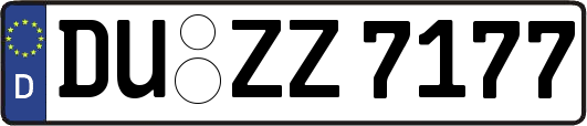 DU-ZZ7177