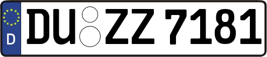 DU-ZZ7181