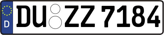 DU-ZZ7184