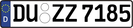 DU-ZZ7185