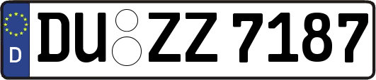 DU-ZZ7187
