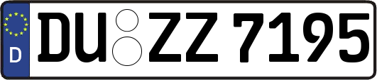 DU-ZZ7195