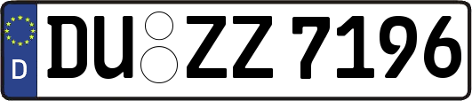 DU-ZZ7196