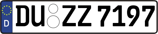 DU-ZZ7197