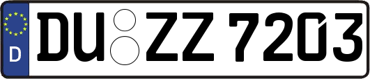 DU-ZZ7203