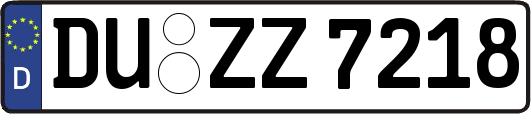 DU-ZZ7218