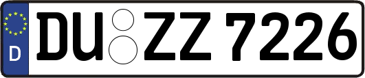DU-ZZ7226