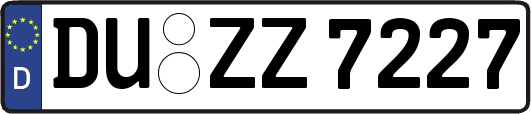 DU-ZZ7227