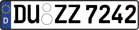 DU-ZZ7242